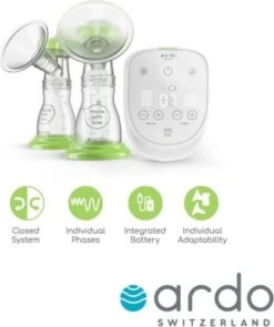 Ardo Alyssa Dubbele Elektrische Borstkolf -Winkel voor babyproducten 1006x1200 4