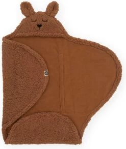 Jollein Wikkeldeken Bunny 100x105cm - Caramel -Winkel voor babyproducten 1011x1200 3