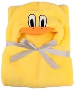 Merkloos Badcape - Babycape - Fleecedeken - Maxi Cosy Deken - Kraam Cadeau - Capuchon - Eend Print -Winkel voor babyproducten 1013x1200 1