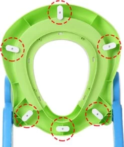 Toiletbril Met Trapje Voor Kinderen | Kinder Toiletzitje Toiletstoel Met Trap | Opvouwbare WC-bril Verkleiner Toiletverkleiner | LB-A20 Blauwpaars -Winkel voor babyproducten 1014x1200 2