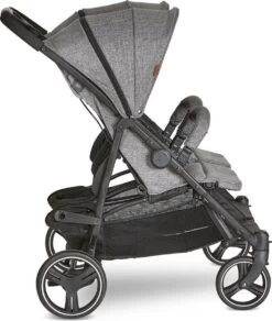 ABC Design Duo Kinderwagen Twin Circle Line - Inclusief Regenhoes - Woven Graphite -Winkel voor babyproducten 1016x1200 7