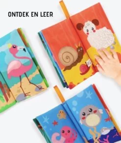Tumama® Knisperboekje Baby Eerste Jaar “Dieren Vleugels“ Voelboekje - Sinterklaas Kerst Cadeau - Educatief Voel Knisper Boek Speelgoed -Winkel voor babyproducten 1017x1200 4
