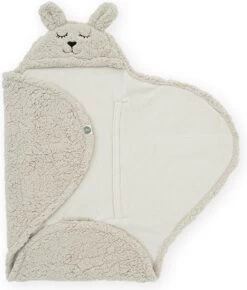 Jollein Wikkeldeken Bunny 100x105cm - Off-White -Winkel voor babyproducten 1021x1200 16