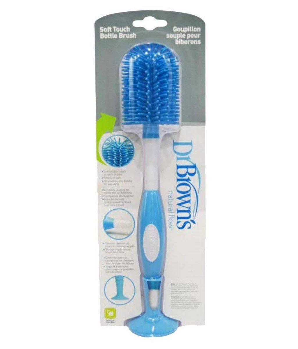 Dr. Brown's Flessenborstel - blauw siliconen Dr. Brown's Flessenborstel - Blauw Siliconen -Winkel voor babyproducten 1025x1200 3