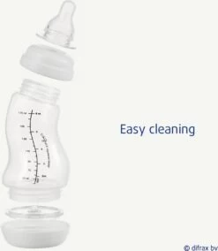 Difrax - S-Fles Natural - Babyfles Blauw- 0+ Maanden - 170ml -Winkel voor babyproducten 1042x1200 4