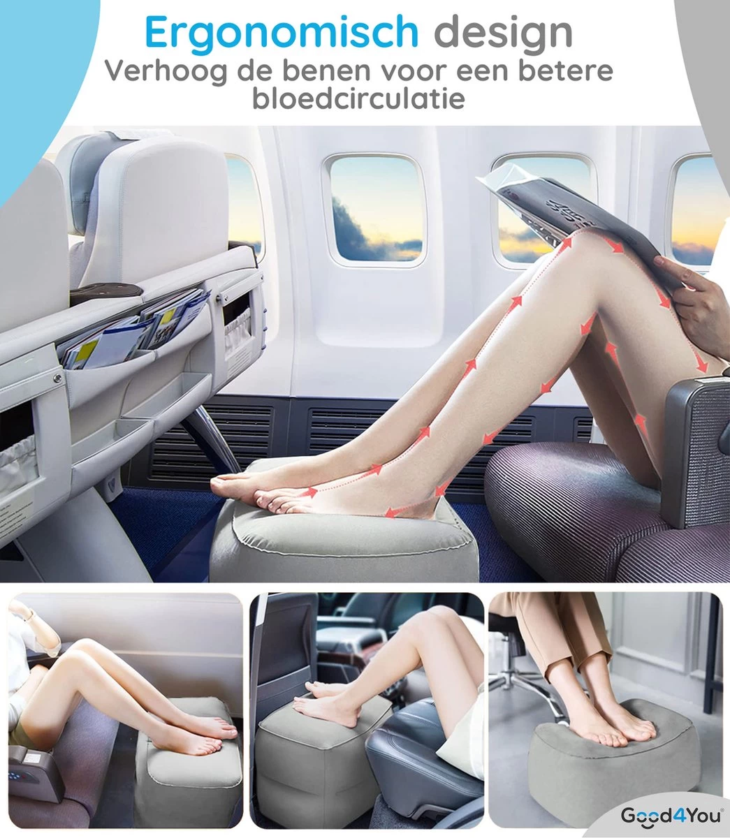 Voetensteun | Opblaasbaar | In Alle Hoogtes Verstelbaar | Reiskussen | Vliegtuigbed | Voetensteun | 3 verschillende standen | Met kinderen reizen | Grijs Merkloos Voetensteun | Opblaasbaar | In Alle Hoogtes Verstelbaar | Reiskussen | Vliegtuigbed | Voetensteun | 3 Verschillende Standen | Met Kinderen Reizen | Grijs -Winkel voor babyproducten 1045x1200 5
