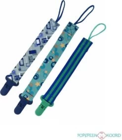 3 Stuks – Speenkoorden Voordeelverpakking – Gentlemans