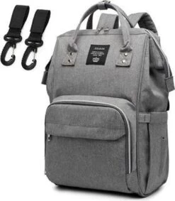 LEQUEEN - Luiertas - Grijs - Verzorgingstas - Verzorgingstas Luiertas - Baby Tas