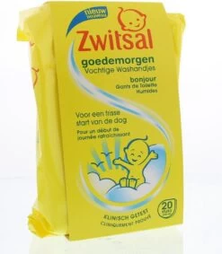 Zwitsal Goedemorgen Baby Vochtige Washandjes - 20 Stuks -Winkel voor babyproducten 1047x1200 1