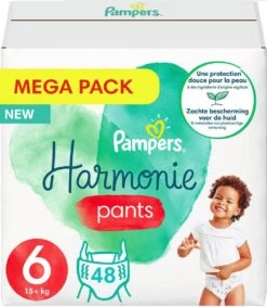 PampersĀ® Pampers - Harmonie Pants - Maat 6 - Mega Pack - 48 Luierbroekjes
