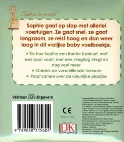 Sophie De Giraf Voelboekje: Sophie Gaat Op Stap -Winkel voor babyproducten 1047x1200 4