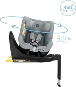 Maxi-Cosi Mica Eco I-Size Autostoeltje - 360° Draaibaar - Gerecyclede Stoffen - Authentic Grey -Winkel voor babyproducten 1049x1200 5