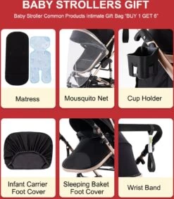 Luxe Kinderwagen 3 In 1 - Wandelwagen - Kinderwagen 3-in-1 Incl Autostoel - Kinderwagen Maxi Cosi – Buggy 3 In 1 - Newborn - Zwart/goud 6 Luxe Kinderwagen 3 In 1 - Wandelwagen - Kinderwagen 3-in-1 Incl Autostoel - Kinderwagen Maxi Cosi – Buggy 3 In 1 - Newborn - Zwart/goud -Winkel voor babyproducten 1049x1200 9