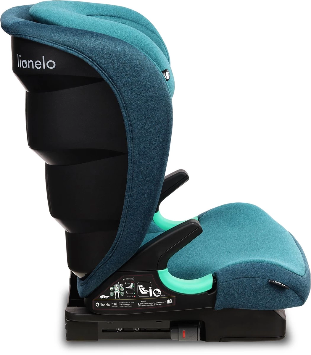 Lionelo Neal - Premium Autostoel - Hoofdsteunverstelling - Ventilatiesysteem - ISOFIX tot 12 jaar Lionelo Neal - Premium Autostoel - Hoofdsteunverstelling - Ventilatiesysteem - ISOFIX Tot 12 Jaar -Winkel voor babyproducten 1051x1200 5