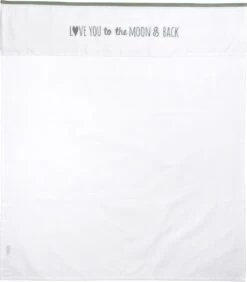 Meyco Love You To The Moon & Back Ledikant Laken - Forest Green - 100x150cm -Winkel voor babyproducten 1051x1200 6