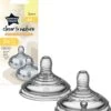 Tommee Tippee Closer To Nature Flessenspenen, Borst-achtige, Anti-koliek Ventiel, Zachte Siliconen, Normale Doorstroming, 3m+, Pak Van 2 -Winkel voor babyproducten 1058x1200