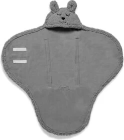 Jollein Wikkeldeken Bunny 100x105cm - Storm Grey -Winkel voor babyproducten 1064x1200 9
