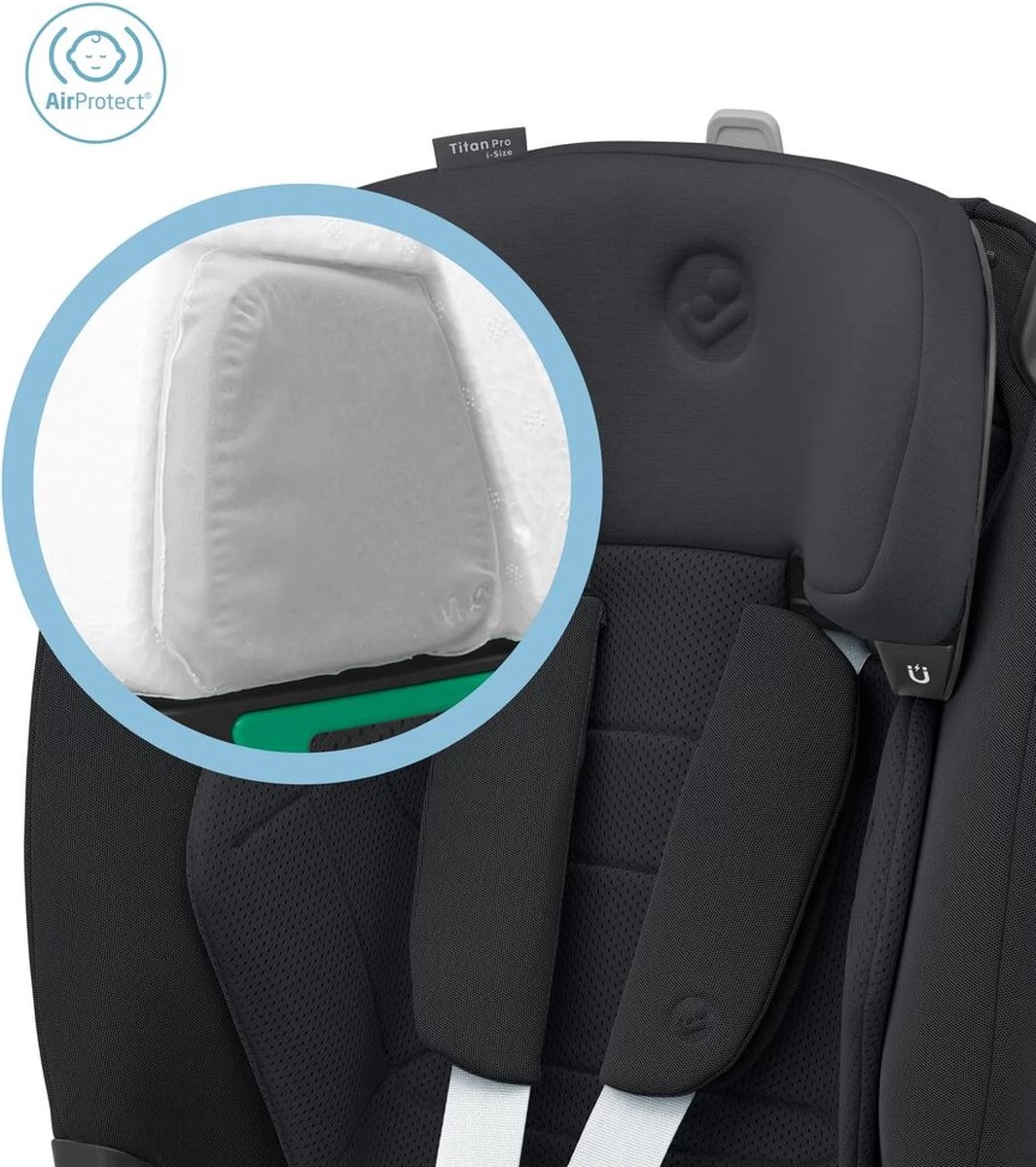 Maxi-Cosi Titan Pro i-Size Autostoeltje - Authentic Graphite - Vanaf ca. 15 maanden tot 12 jaar Maxi-Cosi Titan Pro I-Size Autostoeltje - Authentic Graphite - Vanaf Ca. 15 Maanden Tot 12 Jaar -Winkel voor babyproducten 1065x1200 7