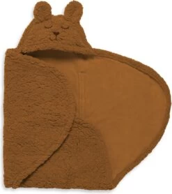 Jollein Wikkeldeken Bunny 100x105cm - Caramel -Winkel voor babyproducten 1065x1200 9