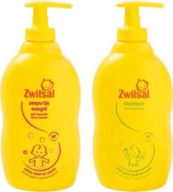 Zwitsal Zeepvrije Wasgel 400 ML Pomp & Zwitsal Anti-Prik Shampoo 400 ML Pomp