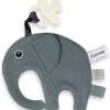 Speendoek Funnies- Olifant Ollie- Grey/blue -Winkel voor babyproducten 1081x1200 2