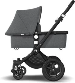 Bugaboo Cameleon 3 Plus Kinderwagen Met Stoel En Wieg - Zwart / Gemȇleerd Grijs -Winkel voor babyproducten 1086x1200 13