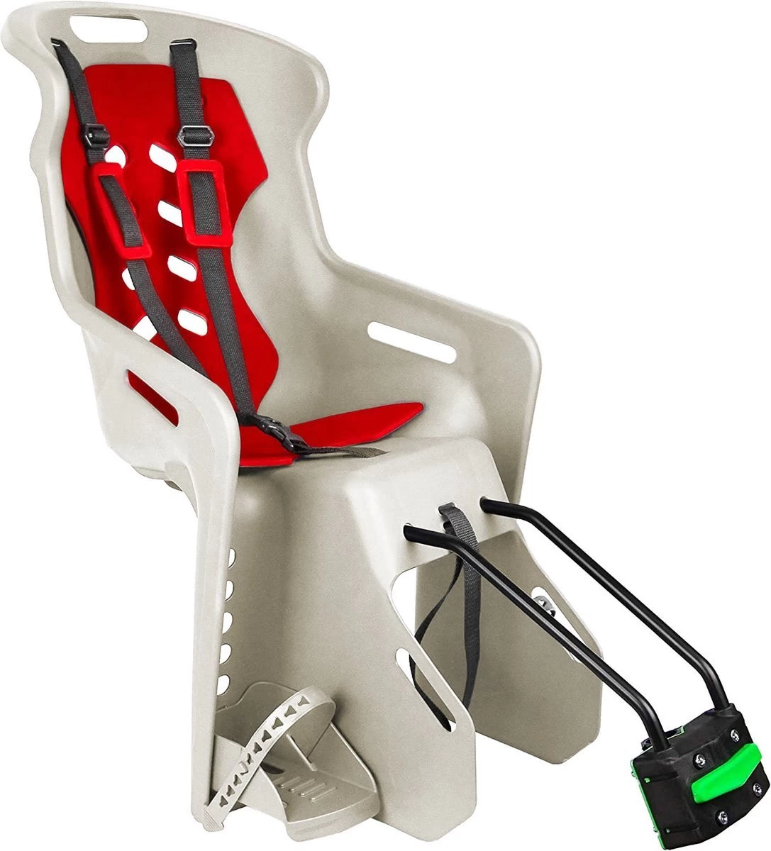 Brioso Fietsstoeltje Achter – achterzitje fiets – kinderzitje fiets - zandgrijs/rood Brioso Fietsstoeltje Achter – Achterzitje Fiets – Kinderzitje Fiets - Zandgrijs/rood -Winkel voor babyproducten 1087x1200 1