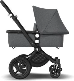 Bugaboo Cameleon 3 Plus Kinderwagen Met Stoel En Wieg - Zwart / Gemȇleerd Grijs -Winkel voor babyproducten 1097x1200 5