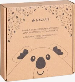 Navaris Badcape Met Capuchon Voor Baby - Set Met Badcape En Washandje - 100% Bamboe - Voor Baby's Van 0-12 Maanden - Oeko-tex Gecertificeerd - Koala 4 Navaris Badcape Met Capuchon Voor Baby - Set Met Badcape En Washandje - 100% Bamboe - Voor Baby's Van 0-12 Maanden - Oeko-tex Gecertificeerd - Koala -Winkel voor babyproducten 1102x1200 1