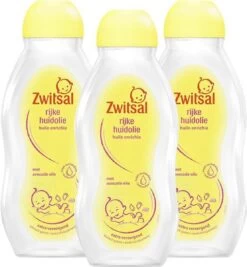 Zwitsal Baby - Rijke Huidolie - 3 X 200ml - Voordeelverpakking