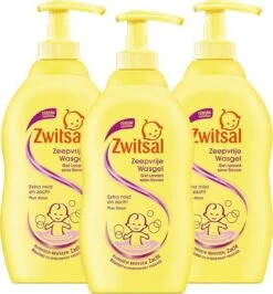 Zwitsal Baby - Zeepvrije Wasgel - 3 X 400ml - Voordeelverpakking