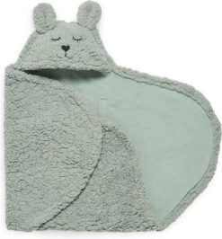 Jollein Wikkeldeken Bunny 100x105cm - Ash Green 6 Jollein Wikkeldeken Bunny 100x105cm - Ash Green -Winkel voor babyproducten 1115x1200 9