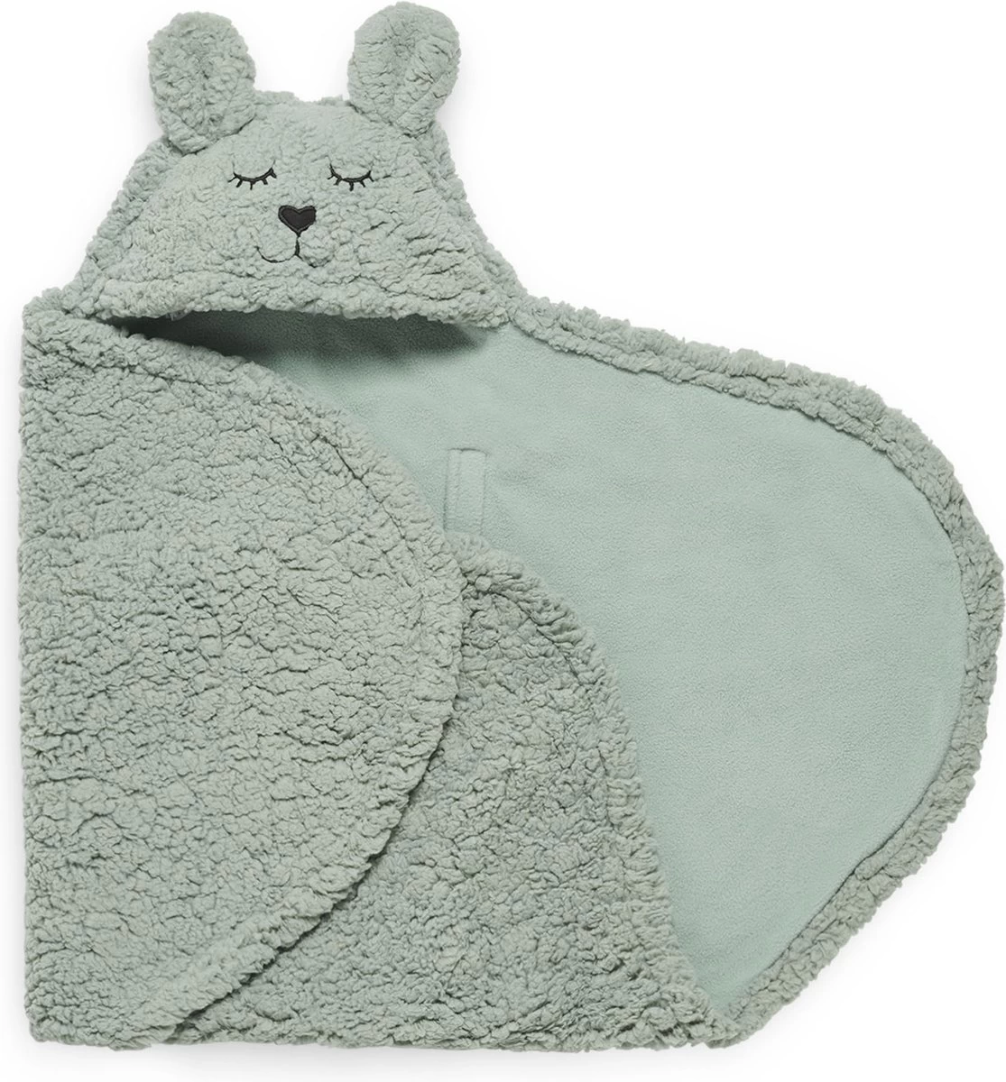 Jollein Wikkeldeken Bunny 100x105cm - Ash Green Jollein Wikkeldeken Bunny 100x105cm - Ash Green -Winkel voor babyproducten 1115x1200 9