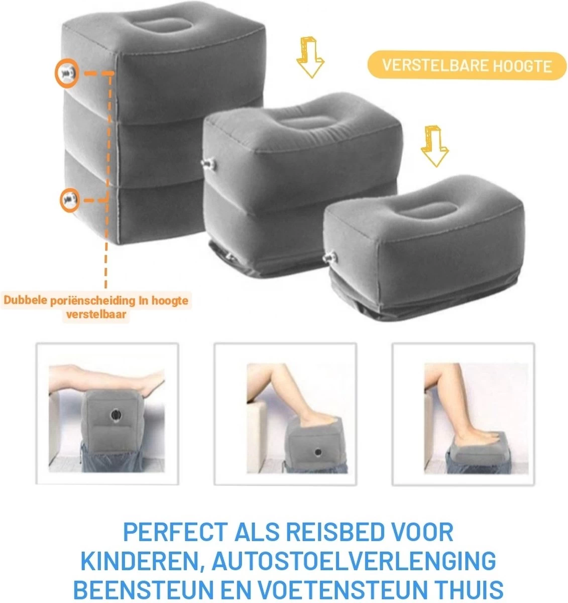 Vliegtuigbedje - Voetkussen opblaasbaar - Voetensteun - Voetenbankje - 3 Hoogte standen - Reiskussen Merkloos Vliegtuigbedje - Voetkussen Opblaasbaar - Voetensteun - Voetenbankje - 3 Hoogte Standen - Reiskussen -Winkel voor babyproducten 1131x1200 6