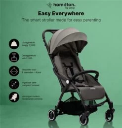 Hamilton By Yoop X1 Plus Buggy – Nieuw, Hoger, Uitgebreider 2023 Model – Premium Stroller Met One Hand Folding Technologie – Grijs – Lichte, Verstelbare En Wendbare Kinderwagen Met Vele Gemakken 6 Hamilton By Yoop X1 Plus Buggy – Nieuw, Hoger, Uitgebreider 2023 Model – Premium Stroller Met One Hand Folding Technologie – Grijs – Lichte, Verstelbare En Wendbare Kinderwagen Met Vele Gemakken -Winkel voor babyproducten 1140x1200 5