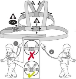 Looptuigje Voor Kinderen - Kindertuigje Met Looplijn - Tuigje Kind - Blauw -Winkel voor babyproducten 1146x1200 10
