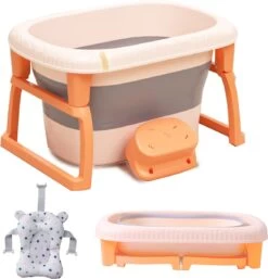 Babybadje - Inklapbaar Bad - Bad Baby - Met Badkruk - Zitbad - Bath Bucket - Opvouwbaar Bad Kinderen - Baby Badje - Opvouwbaar Bad Baby - Opvouwbaar Bad - Baby Badkussen -Winkel voor babyproducten 1154x1200 3