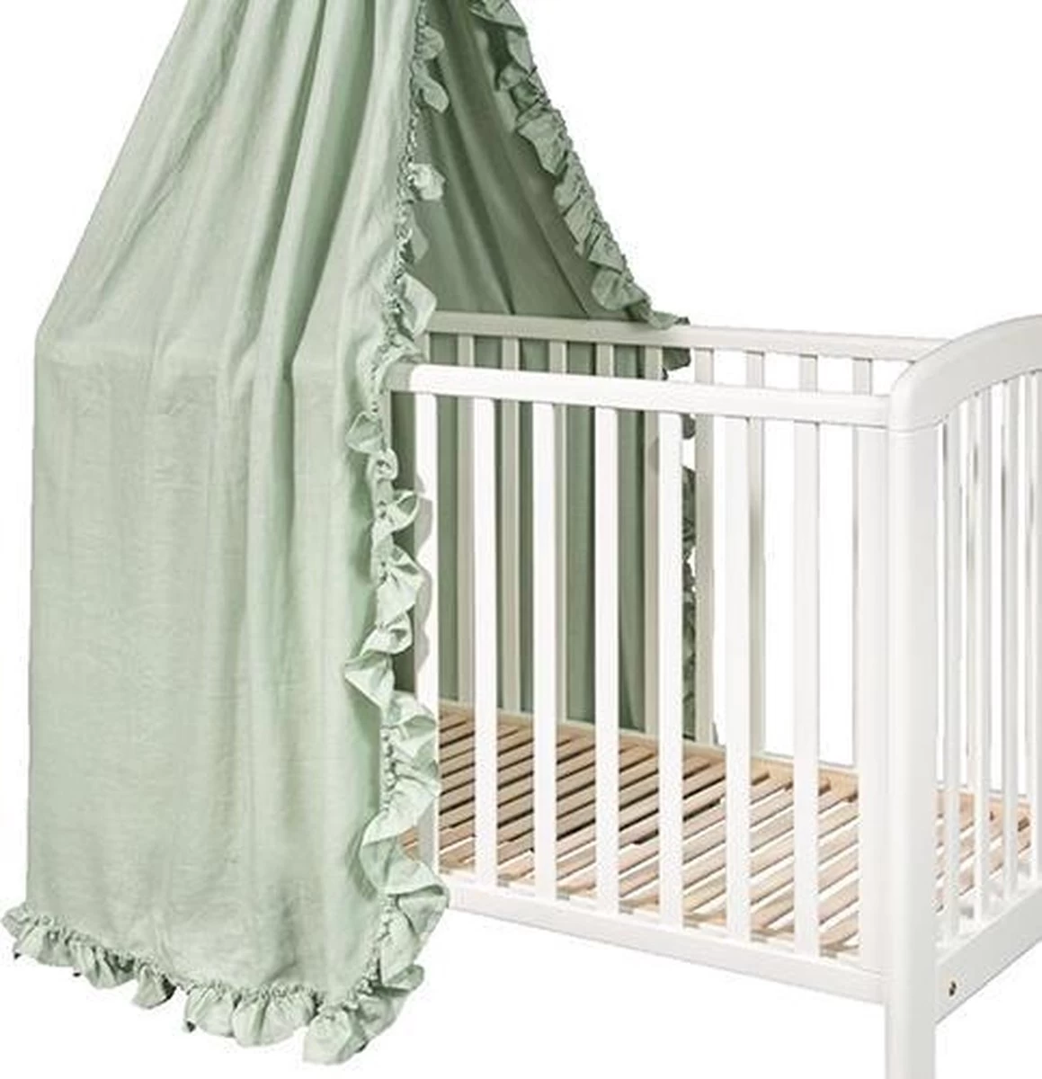 Babybam Hemeltje Ruffle Stone Green Babysluier met Ruches - Babyhemeltje voor Wiegje of Ledikant Babybam Hemeltje Ruffle Stone Green Babysluier Met Ruches - Babyhemeltje Voor Wiegje Of Ledikant -Winkel voor babyproducten 1159x1200 9