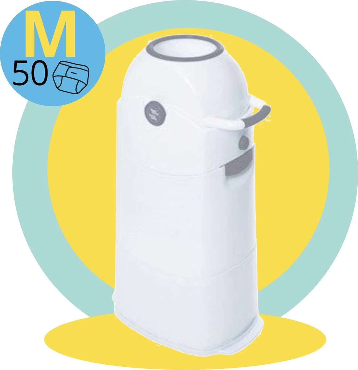 Luieremmer Medium Zilver - Middel - Zonder Navulling - Geschikt voor Pampers en Huggies - Stoma Luieremmer Medium Zilver - Middel - Zonder Navulling - Geschikt Voor Pampers En Huggies - Stoma -Winkel voor babyproducten 1161x1200 1