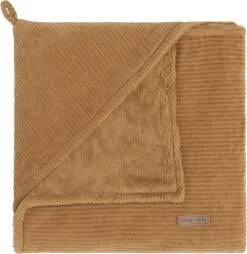 Baby's Only Wikkeldeken - Omslagdoek Baby Sense - Teddy Voering - Caramel - 75x75 Cm - Geschikt Voor Drie- En Vijfpuntsgordel