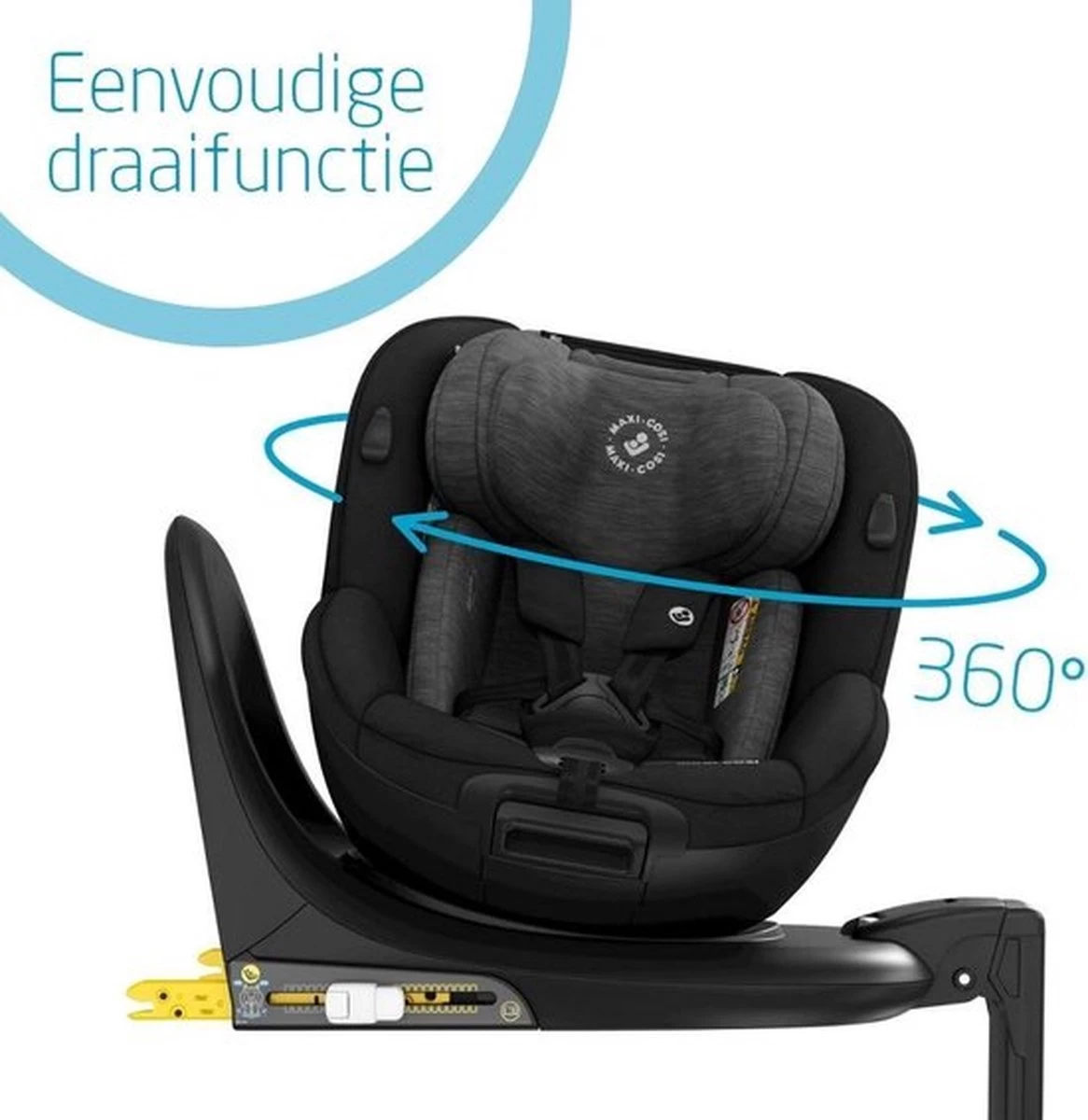 Maxi-Cosi Mica i-Size Autostoeltje - 360° draaibaar - Authentic Black Maxi-Cosi Mica I-Size Autostoeltje - 360° Draaibaar - Authentic Black -Winkel voor babyproducten 1166x1200 13