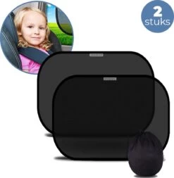 Zonnescherm Auto Baby - Extra Donker Voor Betere Bescherming - Zelfklevend - UV Protectie - Zijruit - Kind - Zonwering Auto- Vaderdag Cadeautje - Cadeau Voor Man - Vrouw - Sinterklaas Cadeautjes - Mannen - Vrouwen