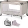 Hauck Dream N Play Campingbedje Set - Met Matras En Muggennet - Beige