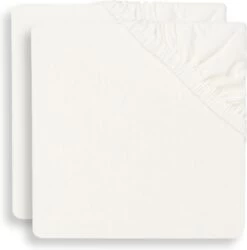 Jollein Baby Hoeslaken Ledikant Jersey 60x120cm - Ivory - 2 Stuks -Winkel voor babyproducten 1185x1200 14