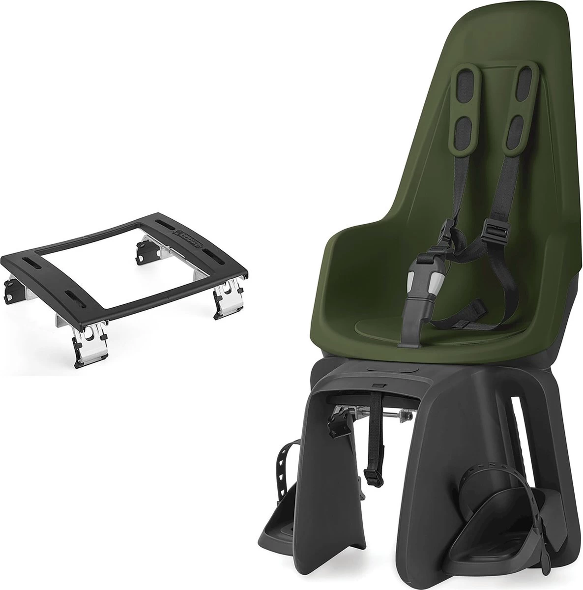 Bobike One Maxi Fietsstoeltje Achter BD - Olive Green Bobike One Maxi Fietsstoeltje Achter BD - Olive Green -Winkel voor babyproducten 1186x1200 8