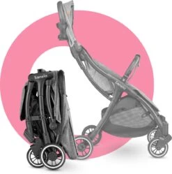 Lionelo Buggy Julie One - Kinderwagen Premium - Automatisch Opvouwen - Wandelwagen Tot 22 Kg - Comfortabele Zitje -Winkel voor babyproducten 1188x1200 6