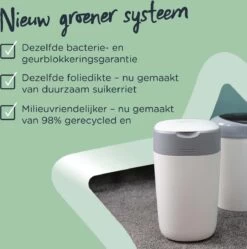 Tommee Tippee Twist & Click Milieuvriendelijke Luieremmer Navulling - Duurzaam Geproduceerde Greenfilm - 12 Stuks -Winkel voor babyproducten 1190x1200 2