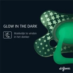 Difrax Fopspeen 12+ Maanden Natural Speen - Glow In The Dark - 2 Stuks -Winkel voor babyproducten 1194x1200 16