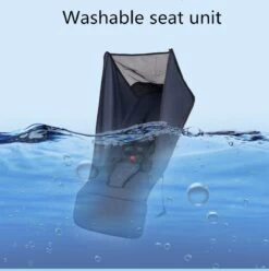 WOOSH New Buggy - Zwart - One Hand Folding - 3 Slaapstanden - Wandelwagen Tot 25 Kg - Regenhoes - Bekerhouder - Muggennet -Winkel voor babyproducten 1195x1200 17