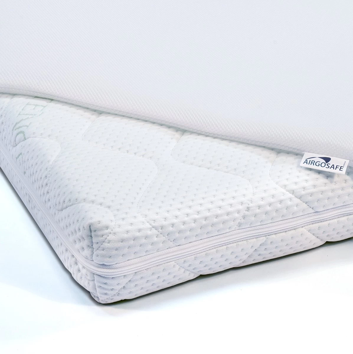 ABZ airgosafe topper - 60x120x3 cm - Wit ABZ Airgosafe Topper - 60x120x3 Cm - Wit -Winkel voor babyproducten 1196x1200 33